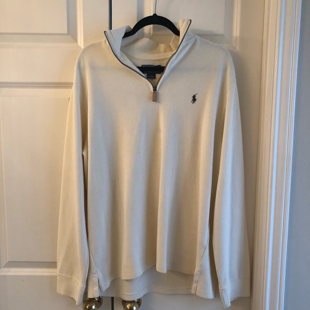 Men’s polo sweater half zip